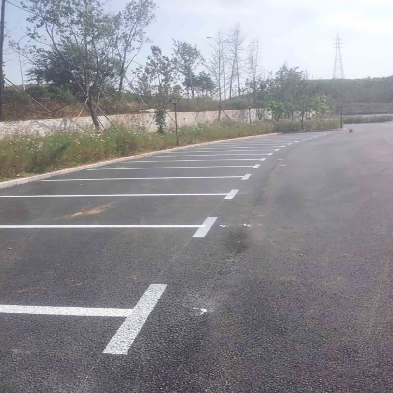 停車場、車位劃線