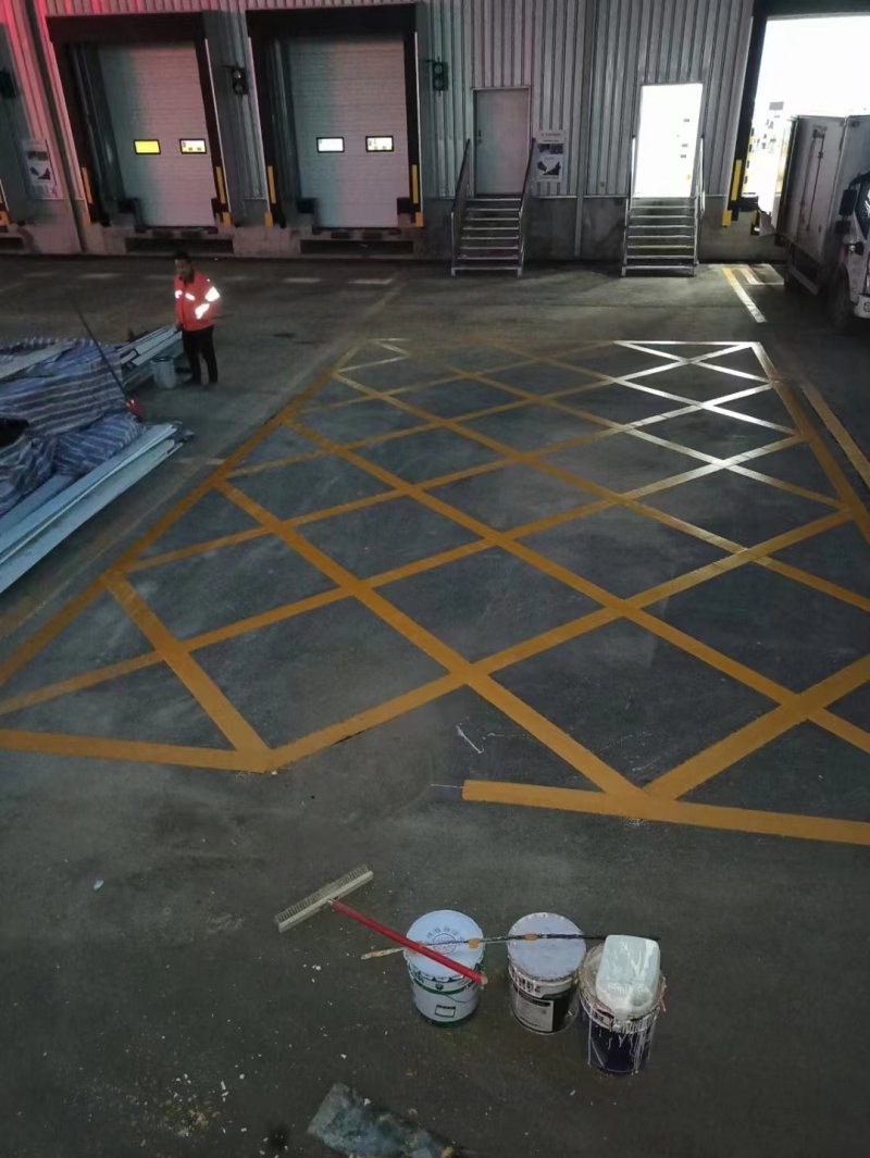 廠區(qū)劃線(xiàn)